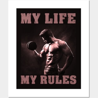 My life my rules Posters and Art